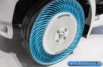 Новая технология производства безвоздушных шин от Bridgestone