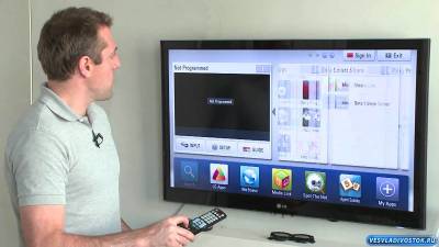 «Умное» использование LG CINEMA 3D Smart TV