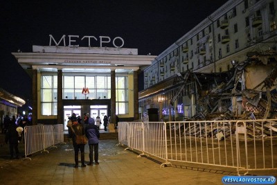 В Москве за ночь снесли несколько десятков ларьков