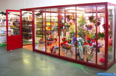 Холодильные камеры для цветов