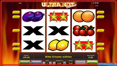 Играть в Ультра Хот Делюкс прямо сейчас в онлайн казино