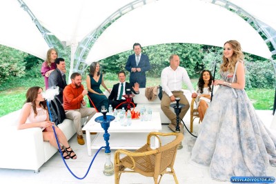 Запоминающийся кальянный кейтеринг в Москве на свадьбу от команды сайта your-hookah.ru