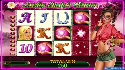Игровой автомат Lucky Lady’s Charm Deluxe в казино Вулкан Вегас