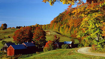 Вермонт – штат самых зеленых гор в США