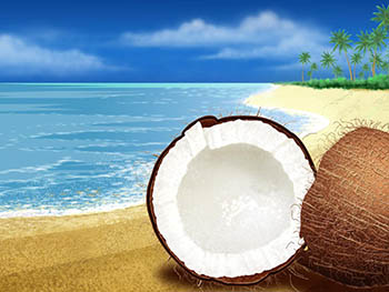 Дары моря, плоды кокосовых пальм