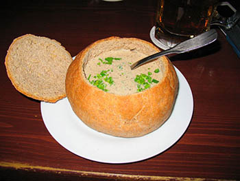 Хлебный суп-пюре