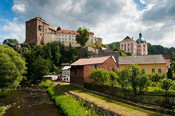 Замок Бечов над Теплой (Becov nad Teplou), Чехия.