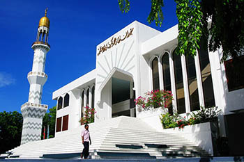 Президентский дворец и мечеть Великой Пятницы - Мальдивы.