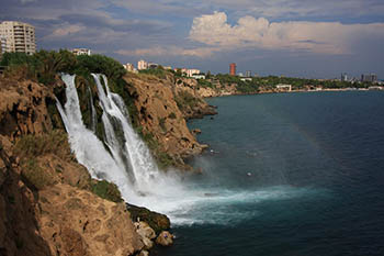 Водопады Дюден в Турции