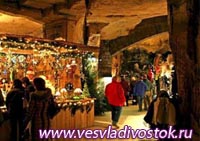 Подземная рождественская ярмарка открылась в Германии