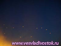 Над Москвой во время митингов был полёт НЛО