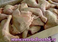 В Россию запрещен ввоз мяса птицы неподтвержденной безопасности