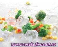 Замороженные фрукты, овощи и грибы