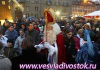 День Святого Микулаша, чешского Деда Мороза, отмечают в Праге