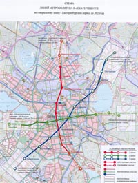 К концу лета 2007 года планируется завершить строительство транспортной развязки около ТЦ 