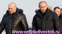 Владимир Путин прибывает в Хакасию